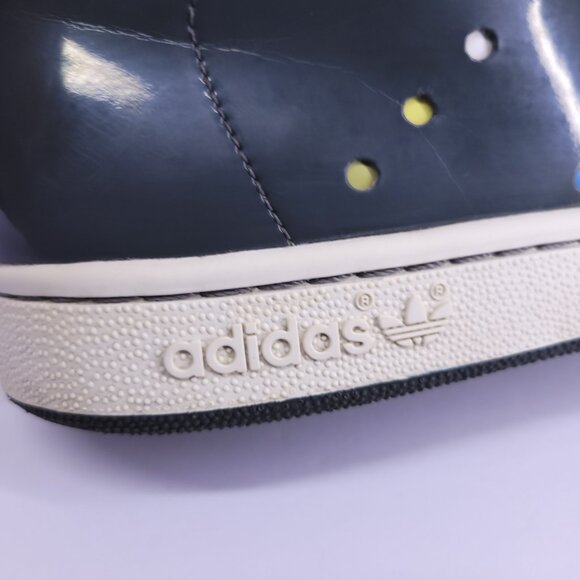 Adidas Stan Smith Mid W BH Gray Multicolor Polka Dot Sneakers Sz 9 Art 280968 - Picture 12 of 16